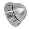 Mechanical Timer Round Clear Number Scale Anti Slip Base Stainless