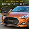 No Drill License Plate Holder Compatible with Hyundai Tucson 2010-2021