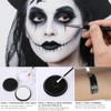 Erinde Pintura Profesional Para Rostro y Cuerpo, #Negro + Blanco