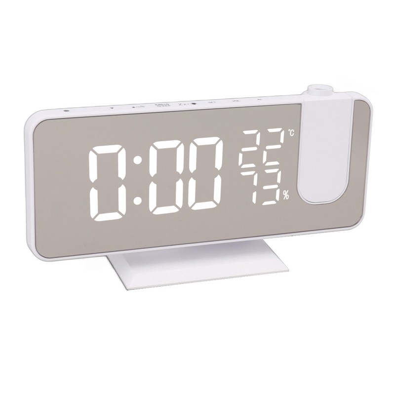 FM Radio LED Digital Smart Alarm Clock LED Digital Projection
