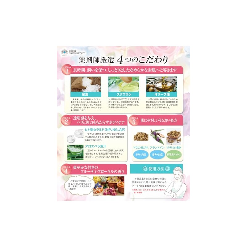 Japan Medical System Deep Moist Body Milk, 6.8 fl oz
