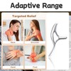 Cosmeria Trigger Point Massager, Stainless Steel Gua Sha Stone with