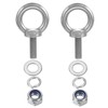 PATIKIL M12 x 35mm Eye Bolt with Nut, 2 Pack