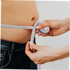 jojofuny Aluminum Tape Measure 2m Retractable Body Measurement Cloth Measuring