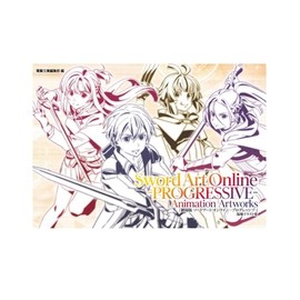 KADOKAWA Movie Version Sword Art Online - Progressive - Copyright Illustration Collection, Approx. 11.7 x 8.3 inches (29.7 x 21 cm), Made of Paper