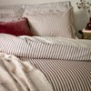 Yard Hebden Mélange Stripe Pillowcases – 100% Cotton Breathable Oxford