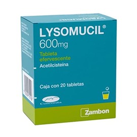 Lysomucil con 20 tabletas