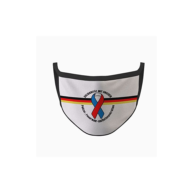 Copytec #34666 Police Fire Brigade Rescue Force Nose Germany Solidarity