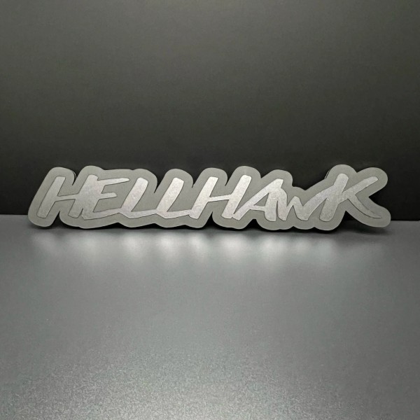 FMS Gear 1 HELLHAWK Emblem Badge fits WK2 Jeep Trackhawk