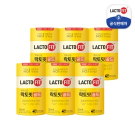 Chong Kun Dang Health Headquarters Lactopit Gold 6 cans 300 packets / 종근당건강 본사 락토핏 골드 6통 300포