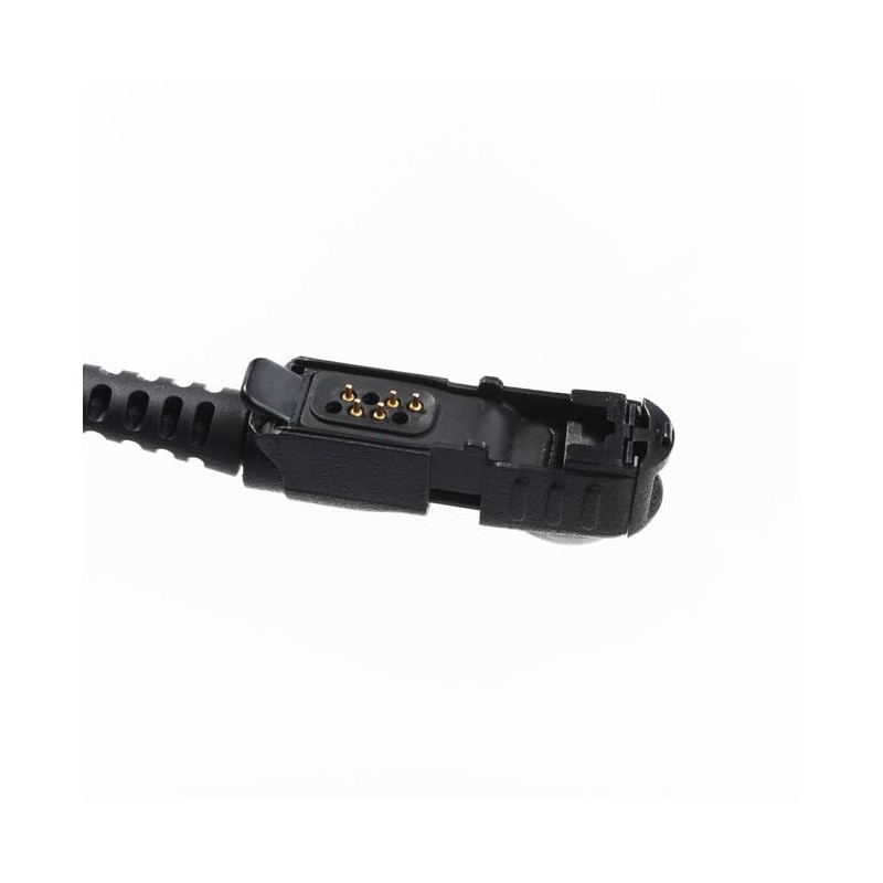 Hoornie Radio Headset Compatible with Motorola | Kevlar Reinforced Cable