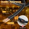 Ollny S11 100FT Outdoor String Lights with Remote, Plug in