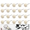 NIUPIKA Cotton Polishing Wheel Buff Buffing Wheels Rotary Tool Accessories