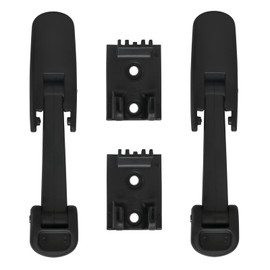 2PCS Hood Latch with Catch Bracket Compatible with Hummer H2 2003-2009 Accessories Parts Replaces 15097841 15186697