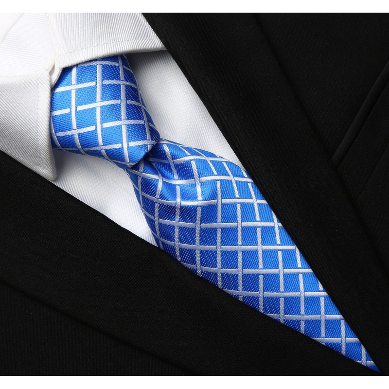 KissTies - Corbata clásica de 63 pulgadas para hombre con