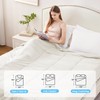 HYLEORY Cooling Comforter Twin Size - Summer Cooling Blanket for