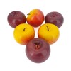 Lorigun 6 Pcs Artificial Apples, Fake Fruits Apples for Decoration