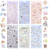 Children's Cartoon 3D Stickers, Pack of 6 Children's Stickers, 3D