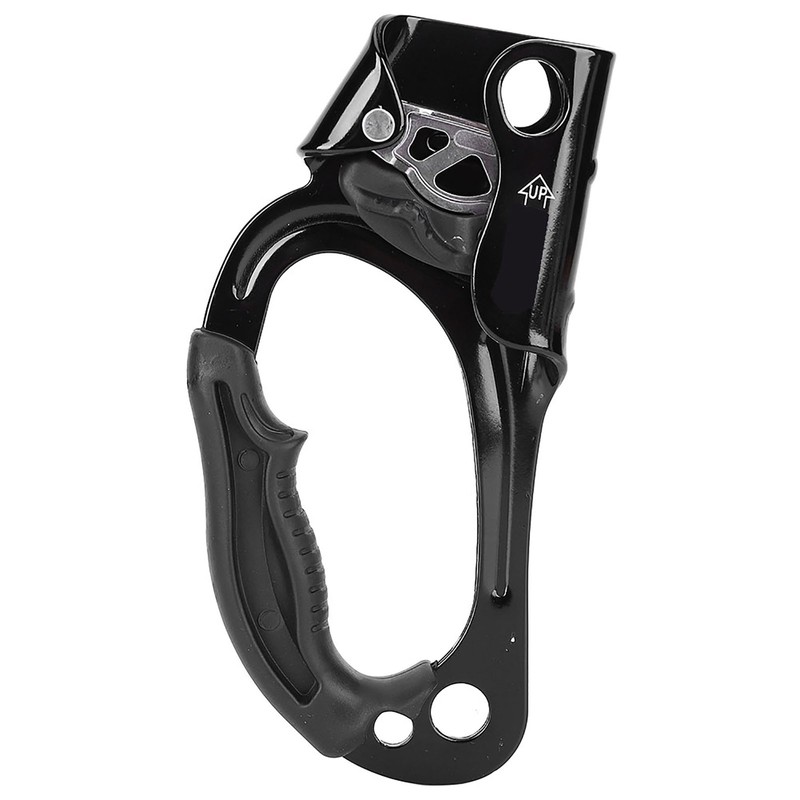 Outdoor Mountaineering Climbing Left Hand Rappelling Gear Equipment Rope Clamp