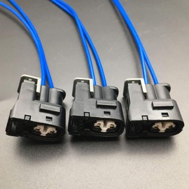 Aokus 3pcs NEW connector plug Compatible with Toyota 1JZ-GTE Supra GS SC IS300 1jz 2jz coil pack 90919-02205
