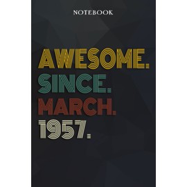 65 Year Old Gift Notebook: 65th Birthday Gifts for Men Women - 1957 Vintage - Funny Gag Mens 65th Birthday Gifts Ideas Decorations for Son Daughter Friend Turning