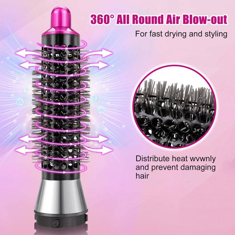 Chuancheng Small Round Volumizing Brush Attachment for Dyson Airwrap HS01/HS05