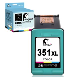 Penguin HP 351 XL Printer Cartridges for PhotoSmart C4200 C4250 C4270 C4380 C5200 C5500 D5368 Deskjet D4260 D4363 D4368 Officejet J5780 J6410 Remanufactured Cartridges 351XLl (1 color)