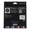 TOALSON 733060K Tennis String, Single String, Asterista Armored, 130, Black