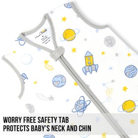 Mama Cheetah, Toddler Sleep Sack with Feet 2T, 0.5 TOG Organic Cotton Baby Wearable Blankets with Legs, Baby Sleeping Bag for Walkers, Early Walker Medium