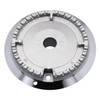 easyPART Kompatibel/Ersatz für smeg 878010085 Brennerkopf 110mmØ für Gaskochfeld