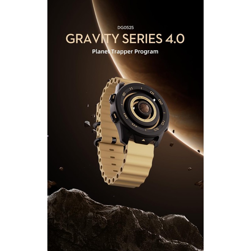 Magnetic Watches for Men, Unique No Hand Design with Gliding