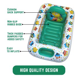 Sesame Street Sesame Squad Inflatable Tub - Baby Bathtub