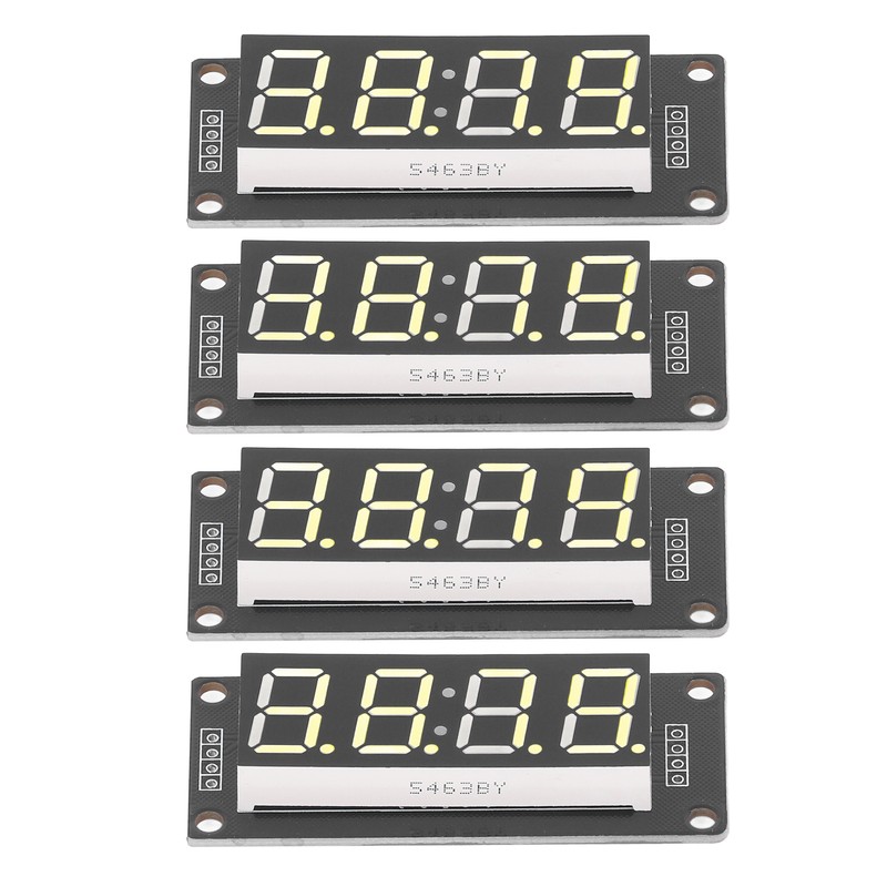 4 Set 4 Digit Digital Tube LED Display Board 7