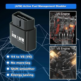 Yesemei Active Fuel Management Disabler Device Disable Delete AFM DFM Function Compatible with GM V6 V8 Vehicle Car Truck