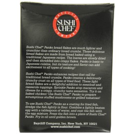 Sushi Chef Panko (Japanese Bread Flakes), 8-Ounce Boxes (Pack of 6)