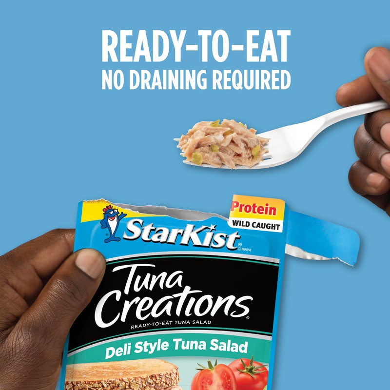 StarKist Tuna Creations Deli Style Tuna Salad, 3 oz Pouch