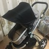 Baby Stroller Sun Shade See Through Windproof Rain Proof Bassinet