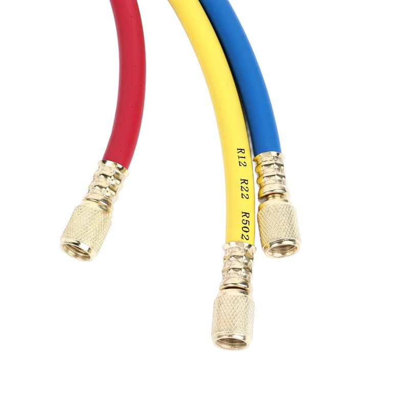 AC Charging Hose Tube HVAC Air Condition Refrigerant Manifold Set