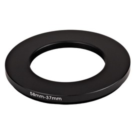 58mm to 37mm Step-Down Ring Filter adapter (58mm-37mm) Camera Filter Ring for 37mm UV ND CPL Filter (MPIXO)