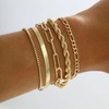 Stocking Stuffers Holiday Outfits for Women 2024 Gold Bracelets for