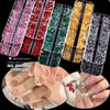 Snmzlc 2 Boxes mini Nail Art Rhinestones Multi Shape Nail