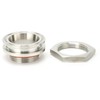 Leapiture 2" Weldless Homebrew Bulkhead Tri Clamp Bulkhead Fitting, Bulkhead