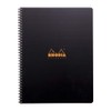 RHODIA 119901C - Spiral Notebook (Full Bound) Black A4+ |