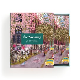 Joy Laforme Everblooming Blank Greeting Card Assortment: 16 notecards