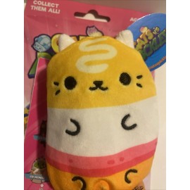 Cats VS Pickles Benny #517 Food Squad Bean Bag Plush Fuchsia Wave