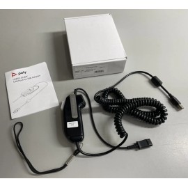 Plantronics Poly SHS2745-11 Monaural Push-to-Talk USB Headset Adapter 92745-11