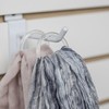NAHANCO CIR100 Acrylic Scarf Rings, Small, Clear (Pack of 100)