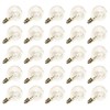 Abeja G40 Replacement Light Bulbs, 5W Clear Globe Bulb fits