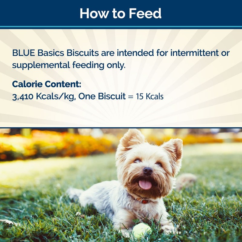 Blue Buffalo Basics Limited Ingredient Diet Biscuits Crunchy Dog Treats