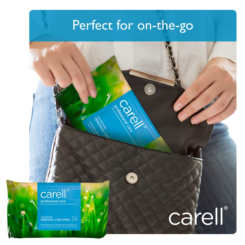 Carell Professional Care - Maceratable Personal Care Wipes - Pack